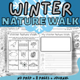 Winter Nature Walk Scavenger Hunt / Montessori Outdoor Game