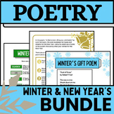 Winter/Snow/New Year's/Christmas Holiday Poetry Annotation