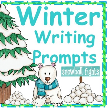 Preview of Winter No-Prep Writing Prompts