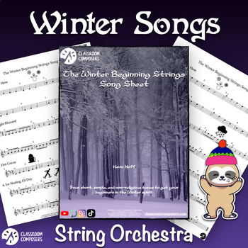 Preview of Winter (Non-Religious) Song Sheet | String Orchestra