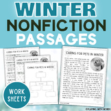 Winter Nonfiction Passages - Winter Reading Comprehension 