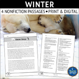 Winter Nonfiction Reading Comprehension Passages and Questions