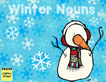 Preview of Winter Nouns Free