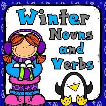 Preview of Winter Nouns and Verbs