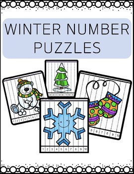 Preview of Winter Number Puzzles