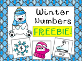 Winter Number Sense 0 - 30 FREEBIE