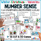 Winter Number Sense Games & Activities | Kindergarten | 1s