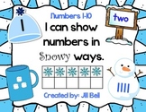 Winter Activities | Numbers 1-10 | I can show numbers in S