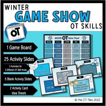 Preview of Winter Occupational Therapy GAME