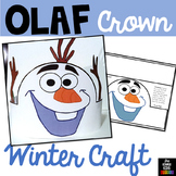 Winter Olaf Crown Craft