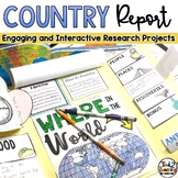 Country Research Project and Country Report with Templates