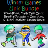 Winter Olympics 2022 Bundle - Reading, Math, Escape Room, 