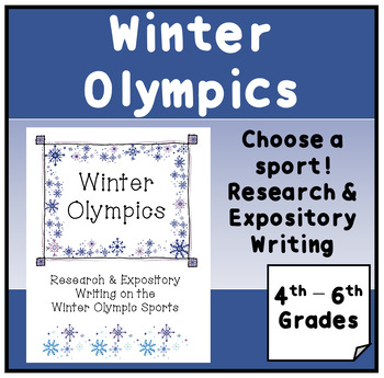 Preview of Winter Olympics: Research & Expository Writing (Upper)