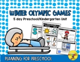 Winter Olympic Unit-Planning for Preschool