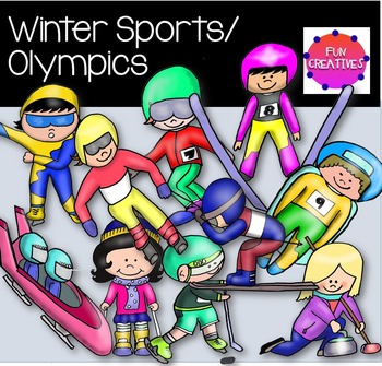 Preview of Winter Olympic and Sports Clip Art
