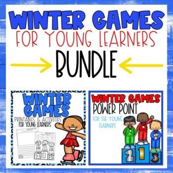 Preview of Winter Games 2022 BUNDLE--For Younger Learners