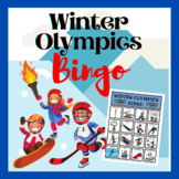 Winter Olympics Bingo Activity Set