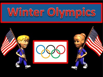 Preview of Winter Olympics ELA, Social Studies, and Math Unit