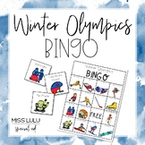 Winter Olympics Free Bingo Game