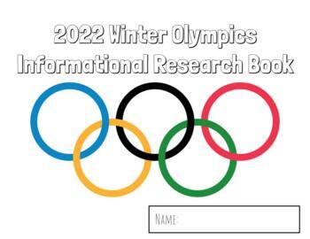 Preview of Winter Olympics Informational Research Slide Deck