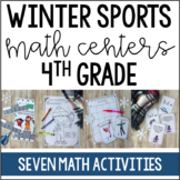 Winter Math Centers and Printables {4th Grade}