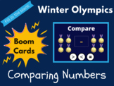 Winter Olympics Math Comparing Numbers (Boom Cards)