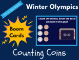 Winter Olympics Math Counting Coins (Money, Google Classro
