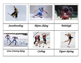 Winter Olympics Montessori Cards