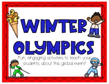 Preview of Winter Olympics 2022 Primary Activities, Crafts, Writing and MORE!