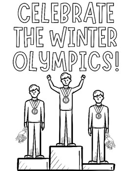 2022 winter olympics coloring pages