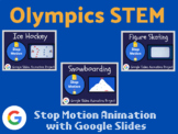 Winter Olympics STEM Stop Motion Animation Bundle with Goo