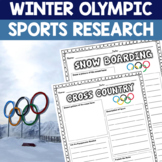 Winter Olympics Sport Report & Research