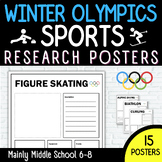 Winter Olympics Sports Research Pages