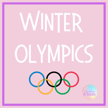 Preview of Winter Olympics Unit for PE