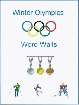 Preview of Winter Olympics Word Walls