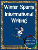 Winter Sports Non-Fiction Writing (A Look at Olympic Winte
