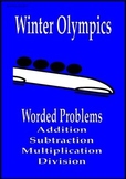 Winter Olympics math activities worded problems Sochi 2014