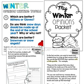 persuasive essay on winter