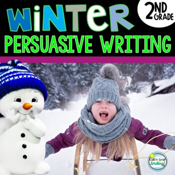 Preview of Winter Opinion Writing 2nd Grade Prompts Persuasive Writing Samples