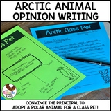 Winter Opinion Writing Activity | Adopt an Arctic Animal f
