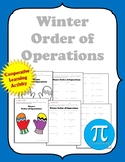 Winter Order of Operations Cooperative Learning Activity