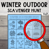 Winter Outdoor Scavenger Hunt for Speech and Language