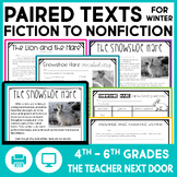 Winter Paired Texts Fiction to Nonfiction - Winter Reading