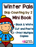 Winter Pals Skip Counting by 2 Mini Book