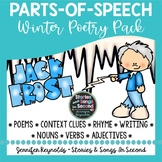 Winter Parts-Of-Speech Poetry and Activity Pack--Reading, 