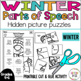 Winter Parts of Speech Worksheets