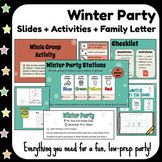 Winter Party Slides ✨ Rotations, Activities, Family Letter