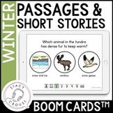 Winter Speech Therapy Short Story Comprehension Passages +