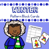 Winter Pattern Blocks Cards