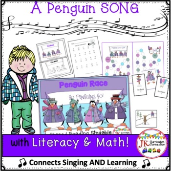 Penguin Song: The Penguin Race - Literacy and Math Activities | TPT